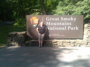 alabama or bust national park selfie