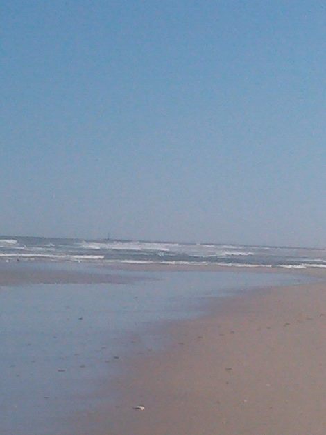 IBSP breezy atlantic ocean facing south near barnegat inlet